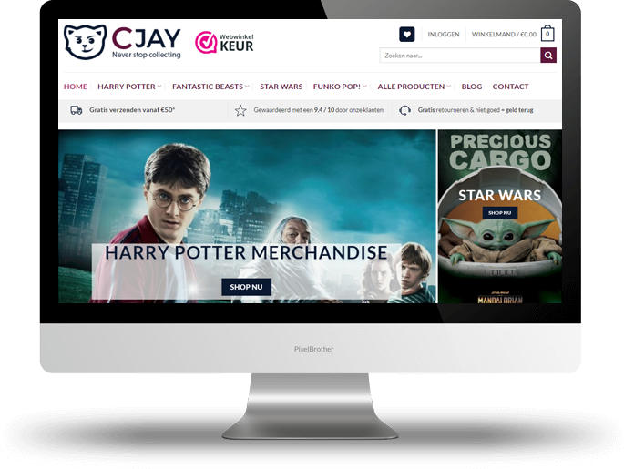 CJAY Film en TV merchandising CJAY Film en TV merchandising
